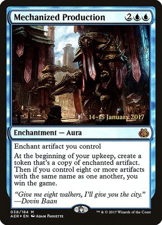Mechanized Production [Aether Revolt Promos] | Sanctuary Gaming