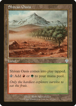 Shivan Oasis [Invasion] | Sanctuary Gaming