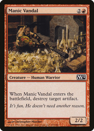 Manic Vandal [Magic 2012] | Sanctuary Gaming