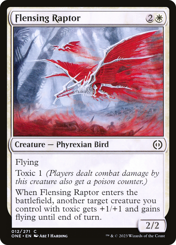 Flensing Raptor [Phyrexia: All Will Be One] | Sanctuary Gaming