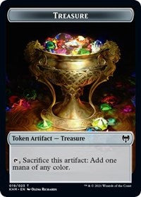 Treasure // Shard Double-sided Token [Kaldheim Tokens] | Sanctuary Gaming