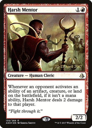 Harsh Mentor [Amonkhet Promos] | Sanctuary Gaming