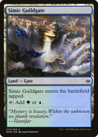 Simic Guildgate [War of the Spark] | Sanctuary Gaming