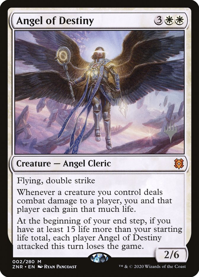 Angel of Destiny (Promo Pack) [Zendikar Rising Promos] | Sanctuary Gaming