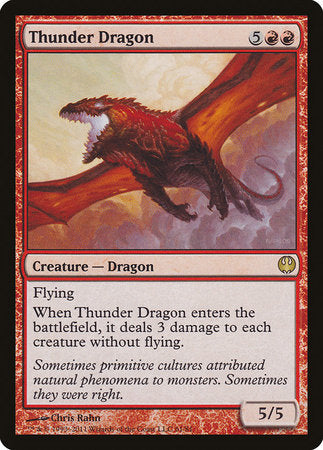 Thunder Dragon [Duel Decks: Knights vs. Dragons] | Sanctuary Gaming