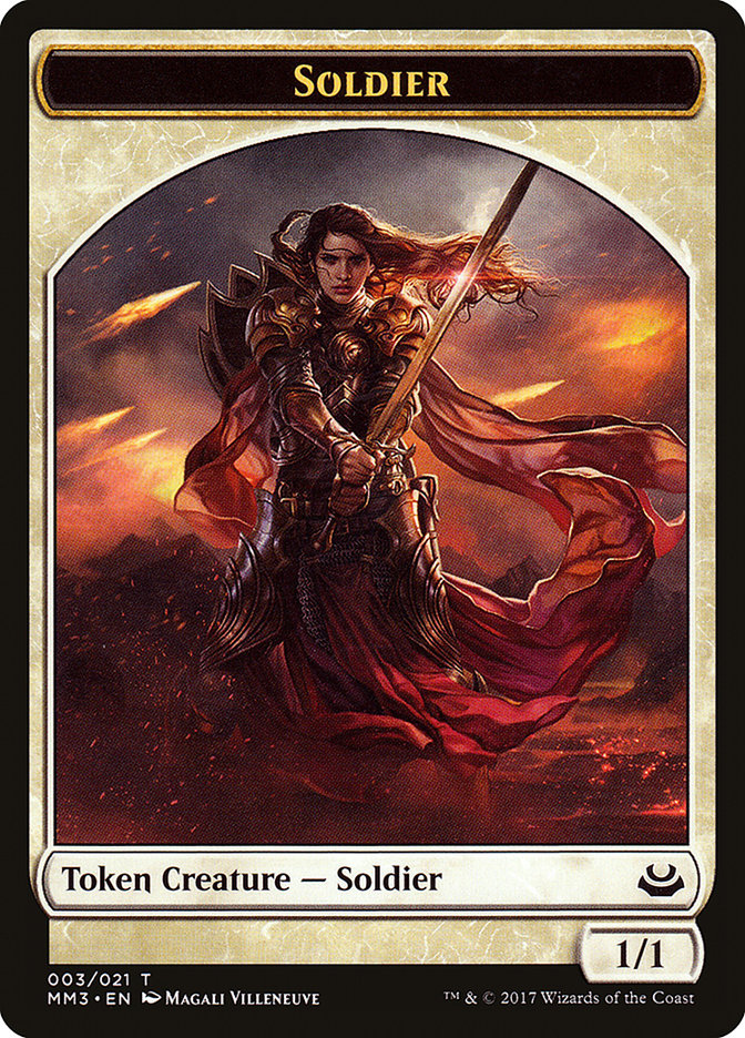 Soldier (003/021) [Modern Masters 2017 Tokens] | Sanctuary Gaming