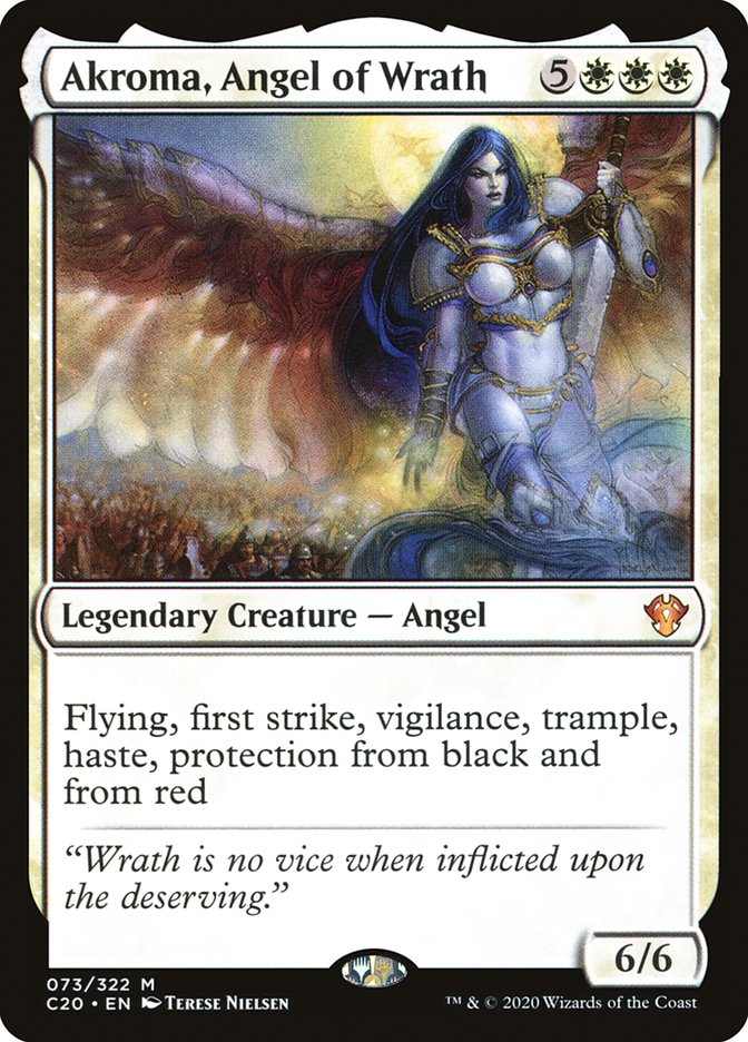 Akroma, Angel of Wrath [Commander 2020] | Sanctuary Gaming