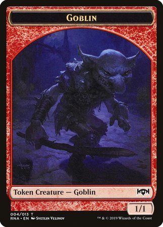 Goblin Token [Ravnica Allegiance Tokens] | Sanctuary Gaming