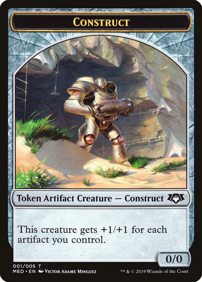 Construct (001/005) [Mythic Edition Tokens] | Sanctuary Gaming
