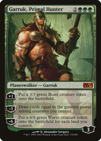 Garruk, Primal Hunter [Magic 2013] | Sanctuary Gaming