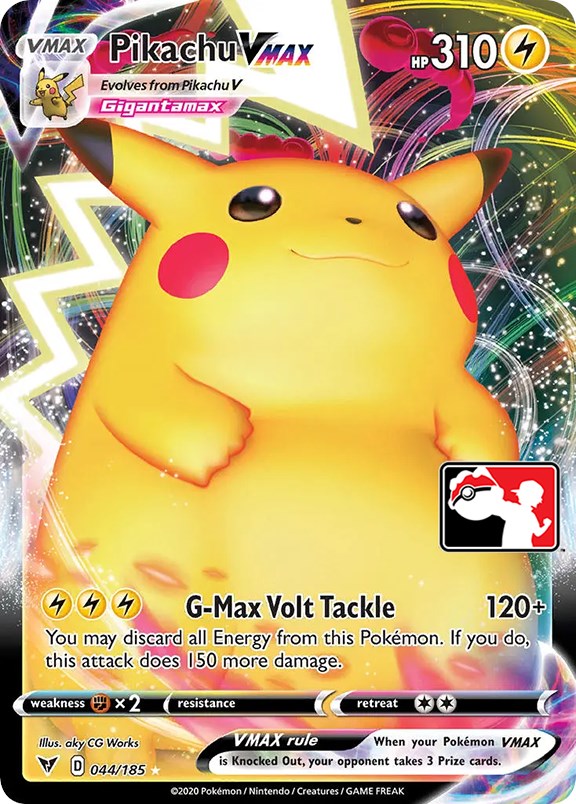 Pikachu VMAX (044/185) [Prize Pack Series One] | Sanctuary Gaming