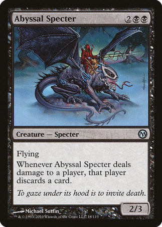 Abyssal Specter [Duels of the Planeswalkers] | Sanctuary Gaming