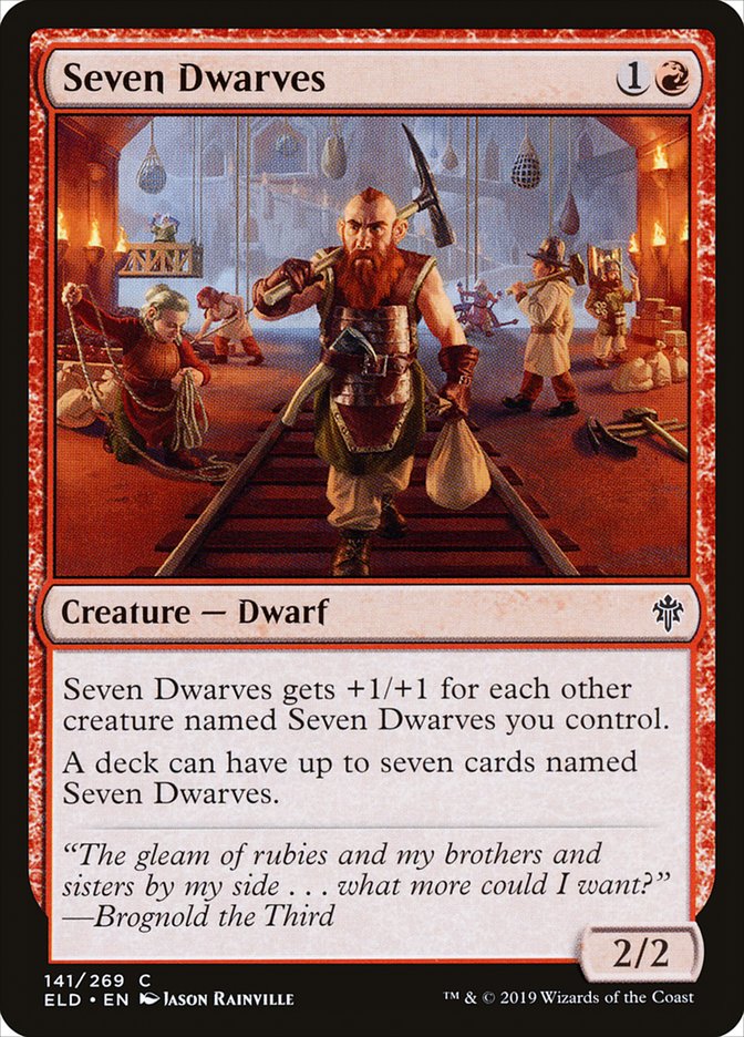 Seven Dwarves [Throne of Eldraine] | Sanctuary Gaming