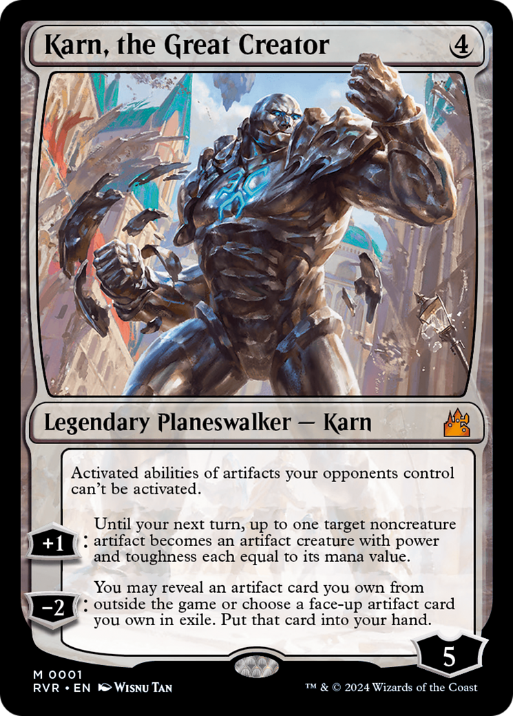 Karn, the Great Creator [Ravnica Remastered] | Sanctuary Gaming