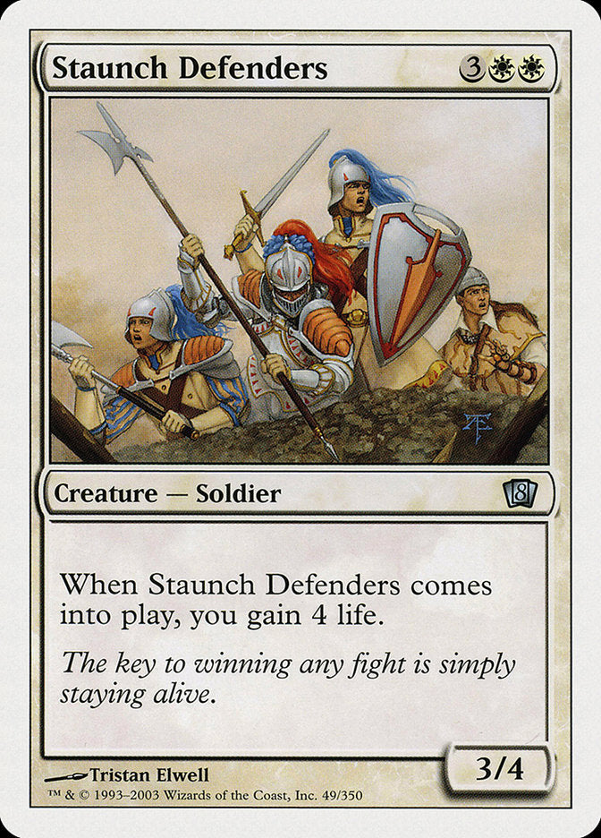 Staunch Defenders [Eighth Edition] | Sanctuary Gaming
