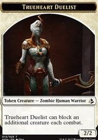Trueheart Duelist // Snake Token [Amonkhet Tokens] | Sanctuary Gaming