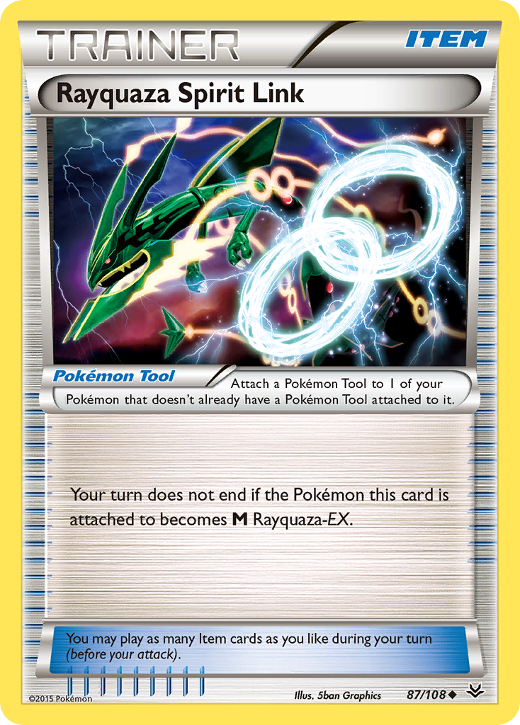 Rayquaza Spirit Link (87/108) [XY: Roaring Skies] | Sanctuary Gaming