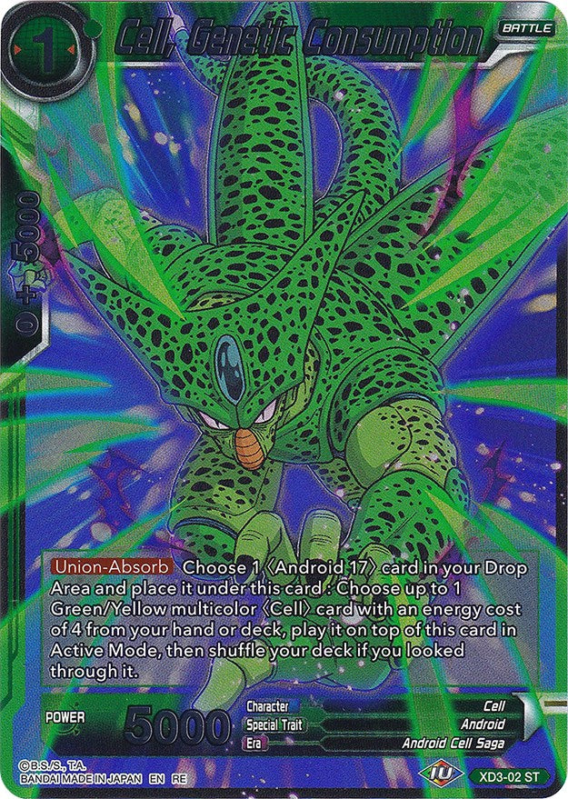 Cell, Genetic Consumption (XD3-02) [Ultimate Deck 2022] | Sanctuary Gaming