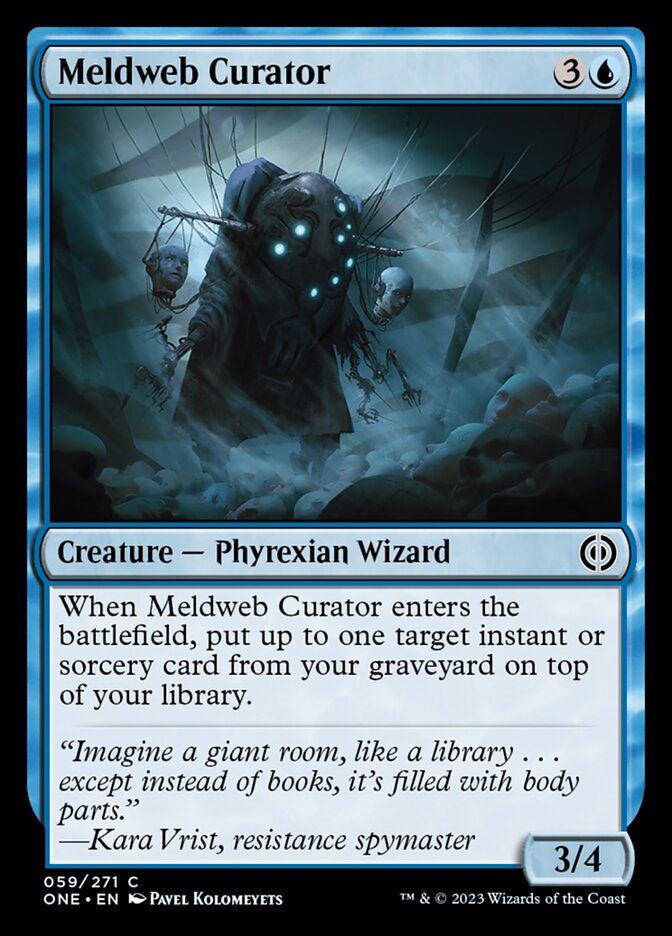 Meldweb Curator [Phyrexia: All Will Be One] | Sanctuary Gaming