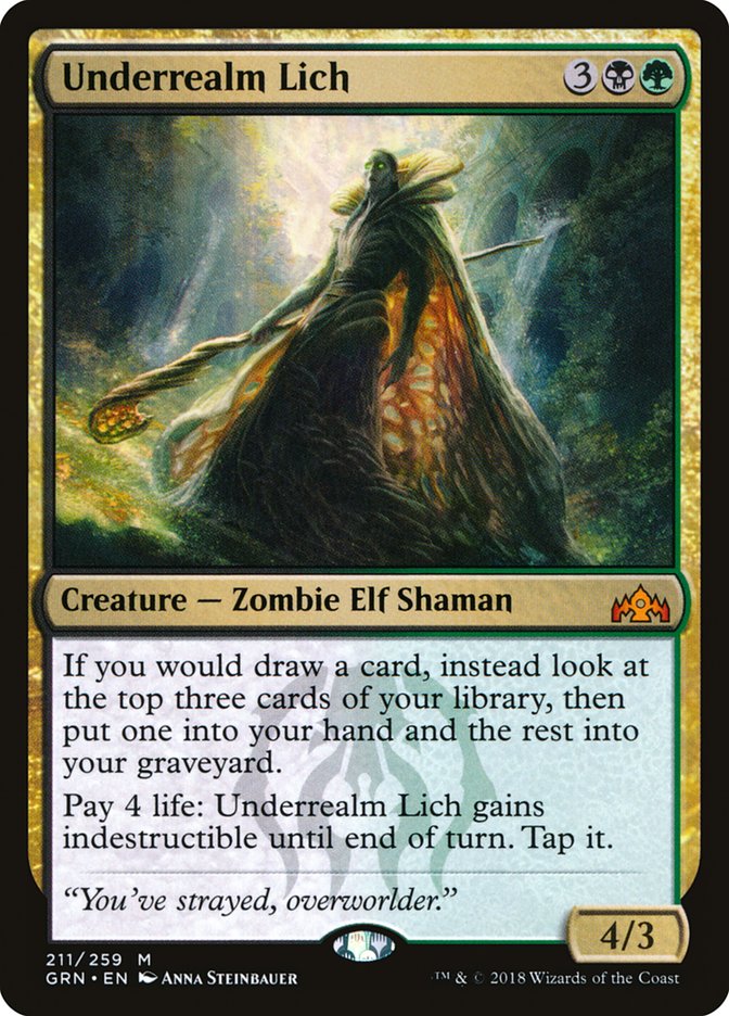 Underrealm Lich [Guilds of Ravnica] | Sanctuary Gaming