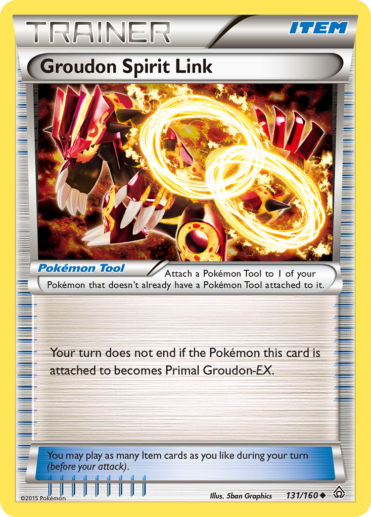 Groudon Spirit Link (131/160) [XY: Primal Clash] | Sanctuary Gaming