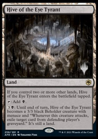 Hive of the Eye Tyrant (Promo Pack) [Dungeons & Dragons: Adventures in the Forgotten Realms Promos] | Sanctuary Gaming