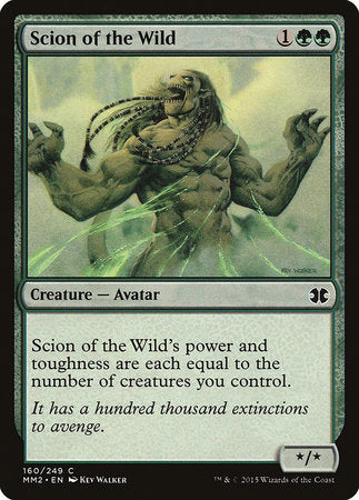 Scion of the Wild [Modern Masters 2015] | Sanctuary Gaming