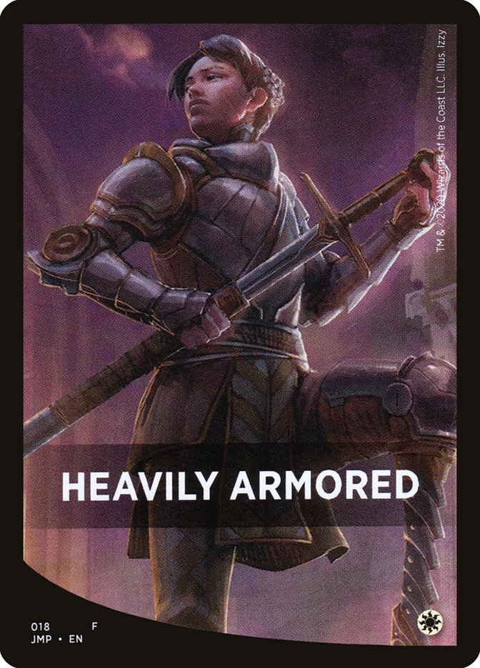 Heavily Armored Theme Card [Jumpstart Front Cards] | Sanctuary Gaming