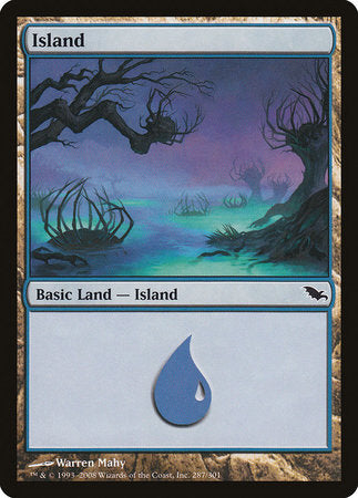 Island (287) [Shadowmoor] | Sanctuary Gaming