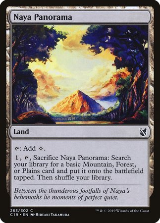 Naya Panorama [Commander 2019] | Sanctuary Gaming