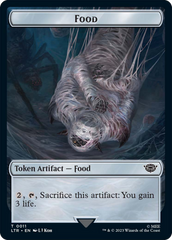 Food (11) // Tentacle Double-Sided Token [The Lord of the Rings: Tales of Middle-Earth Tokens] | Sanctuary Gaming