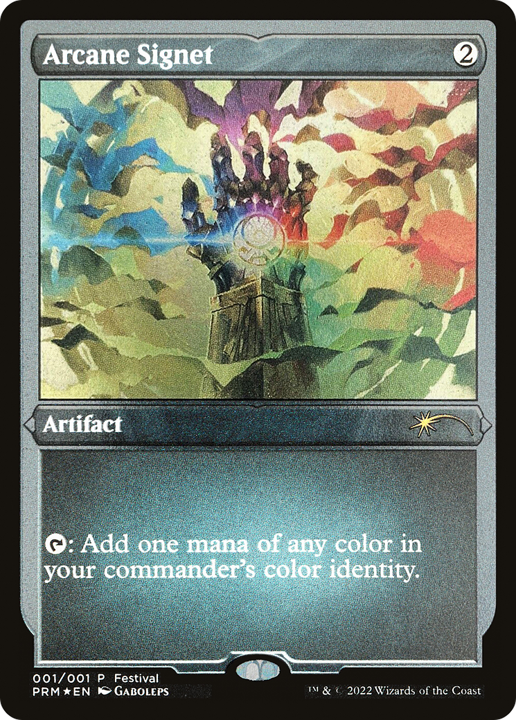 Arcane Signet (Foil Etched) [30th Anniversary Promos] | Sanctuary Gaming