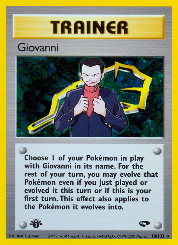 Giovanni (18/132) [Gym Challenge 1st Edition] | Sanctuary Gaming