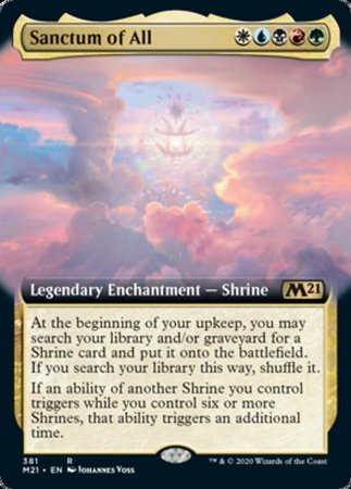 Sanctum of All (Extended Art) [Core Set 2021] | Sanctuary Gaming