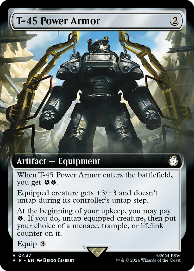 T-45 Power Armor (Extended Art) [Fallout] | Sanctuary Gaming