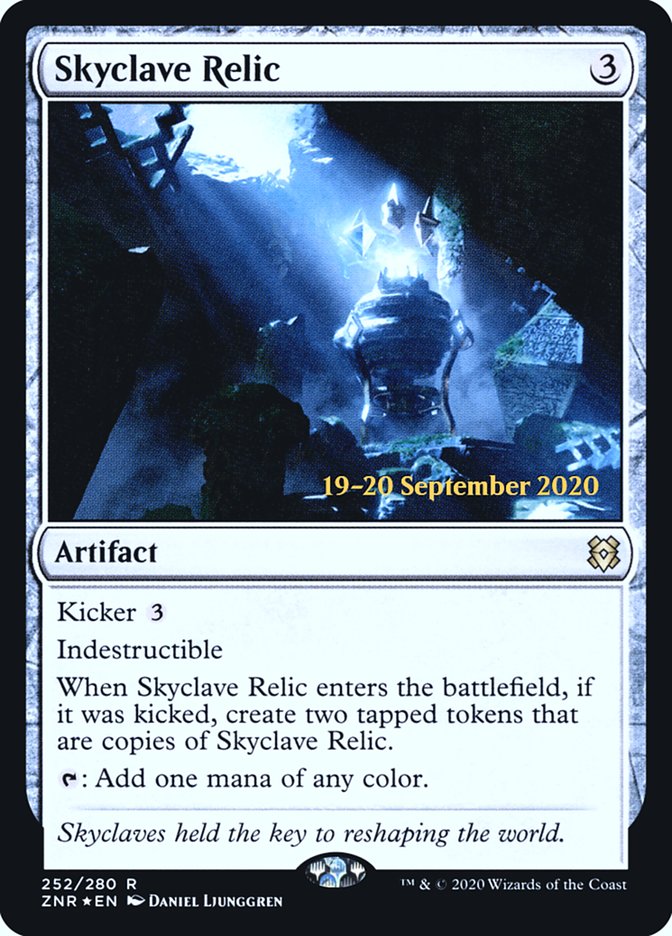 Skyclave Relic  [Zendikar Rising Prerelease Promos] | Sanctuary Gaming