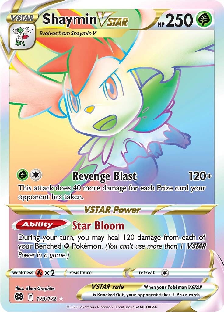 Shaymin VSTAR (173/172) [Sword & Shield: Brilliant Stars] | Sanctuary Gaming