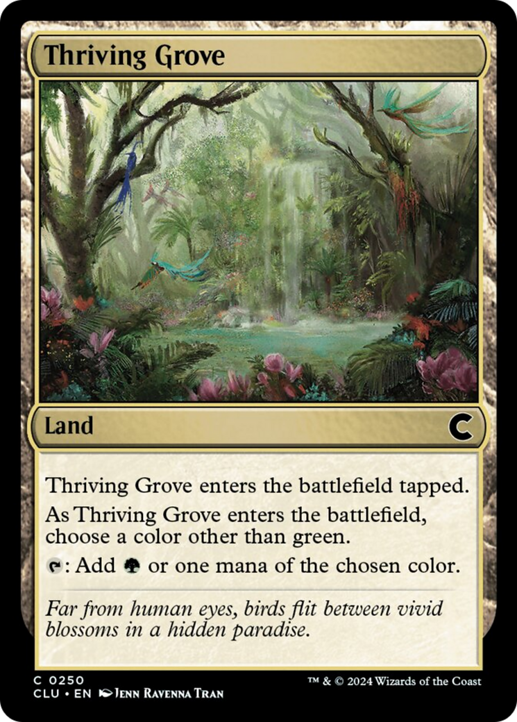 Thriving Grove [Ravnica: Clue Edition] | Sanctuary Gaming