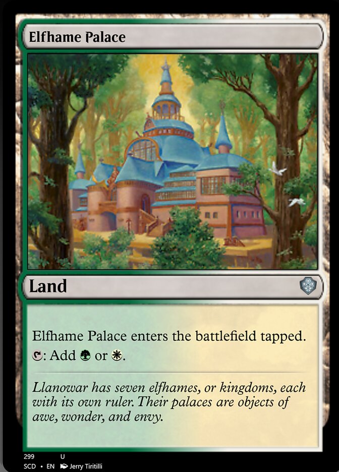 Elfhame Palace [Starter Commander Decks] | Sanctuary Gaming