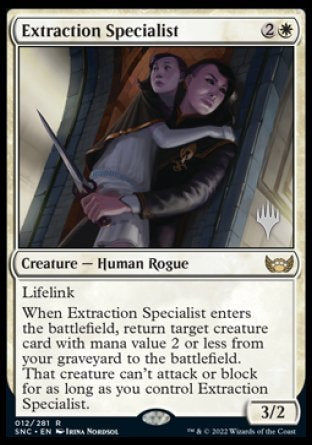 Extraction Specialist (Promo Pack) [Streets of New Capenna Promos] | Sanctuary Gaming
