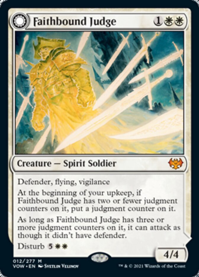Faithbound Judge // Sinner's Judgment [Innistrad: Crimson Vow] | Sanctuary Gaming