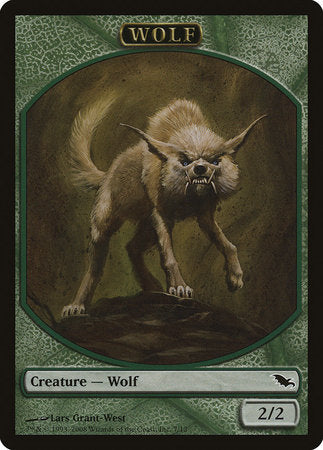 Wolf Token [Shadowmoor Tokens] | Sanctuary Gaming