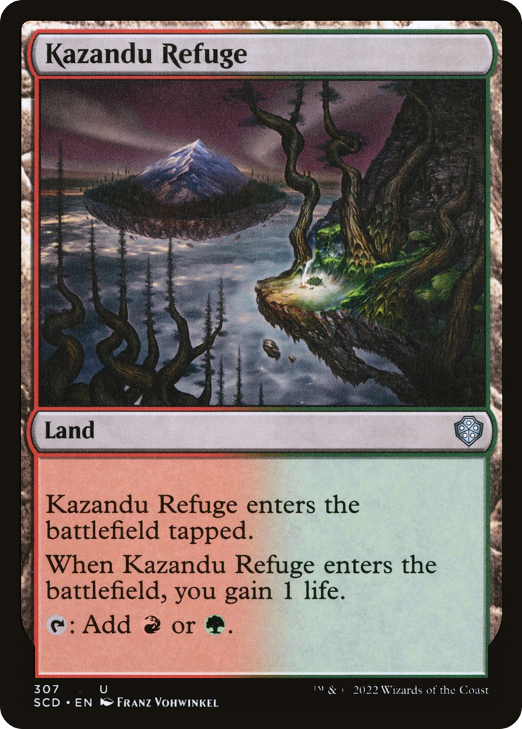 Kazandu Refuge [Starter Commander Decks] | Sanctuary Gaming