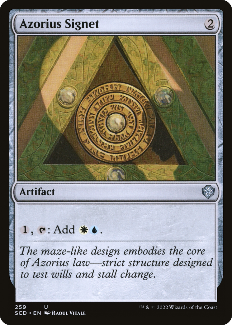 Azorius Signet [Starter Commander Decks] | Sanctuary Gaming