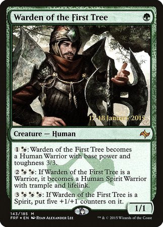 Warden of the First Tree [Fate Reforged Promos] | Sanctuary Gaming