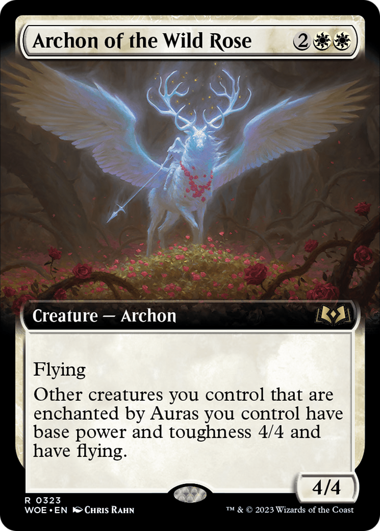 Archon of the Wild Rose (Extended Art) [Wilds of Eldraine] | Sanctuary Gaming