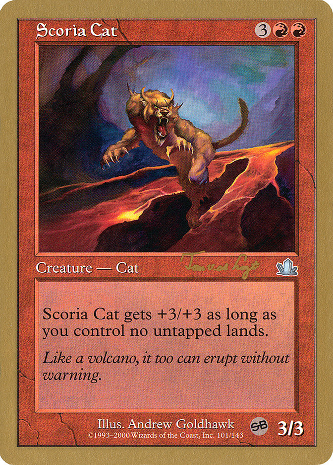 Scoria Cat (Tom van de Logt) (SB) [World Championship Decks 2001] | Sanctuary Gaming