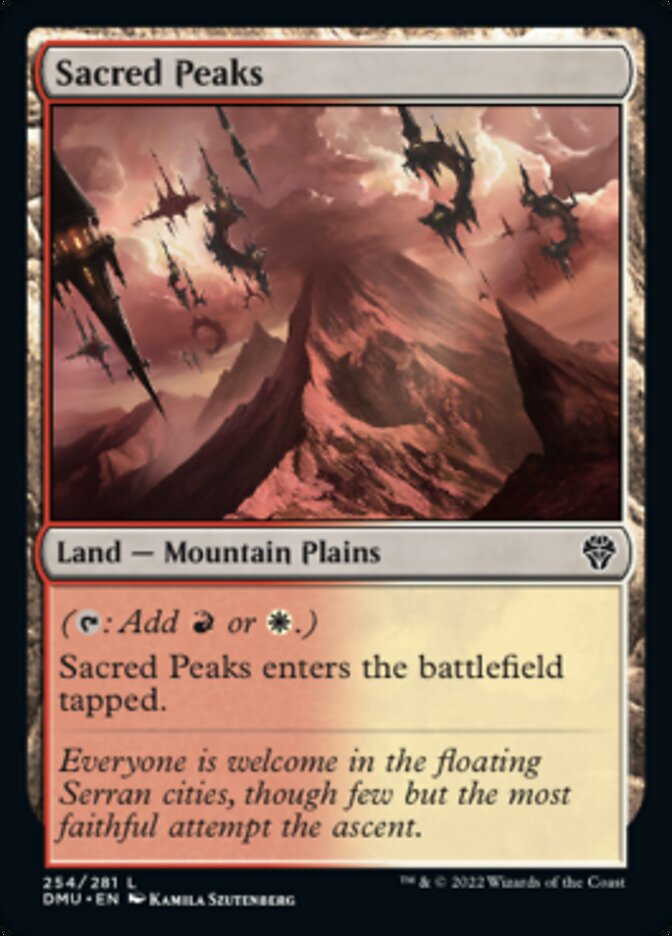 Sacred Peaks [Dominaria United] | Sanctuary Gaming