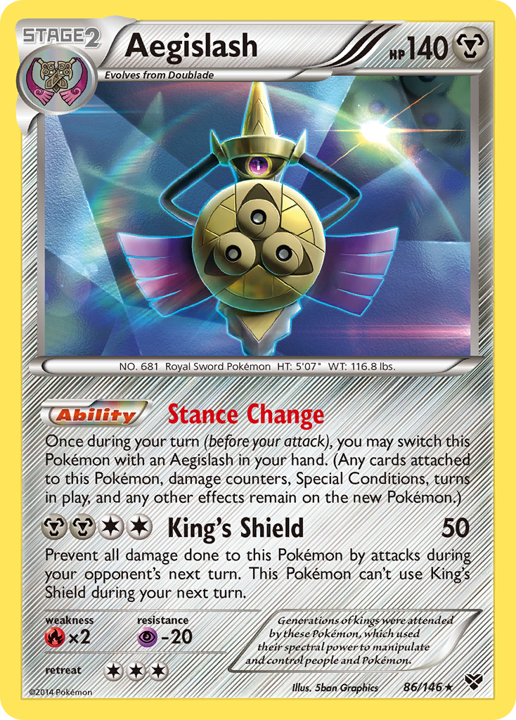 Aegislash (86/146) [XY: Base Set] | Sanctuary Gaming