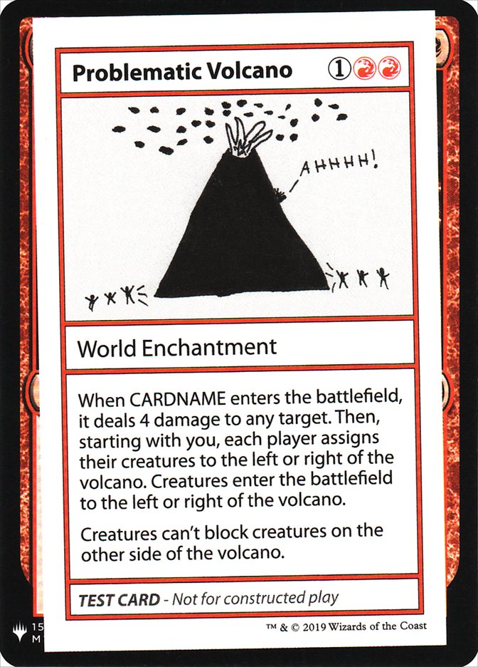 Problematic Volcano [Mystery Booster Playtest Cards] | Sanctuary Gaming
